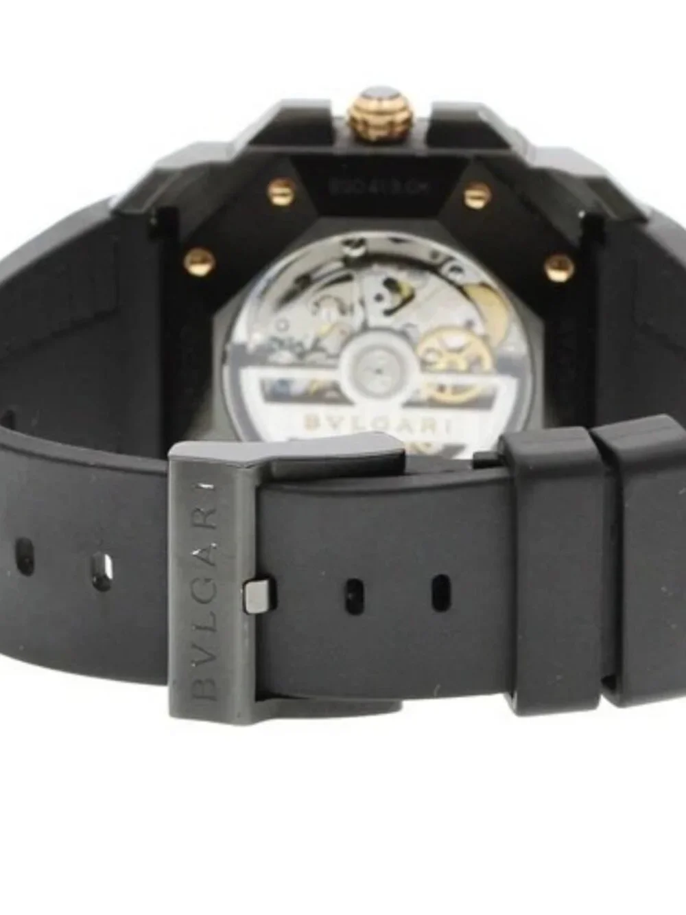 BVLGARI Okto Ultra Nero BGO41SCH Chronograph Automatic Men's Watch_965150